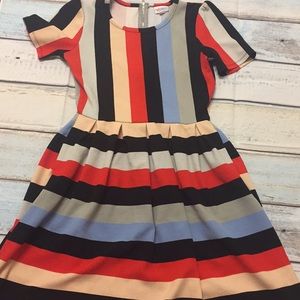 Striped Amelia Dress